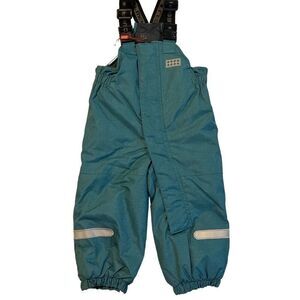 LEGO Wear Kid's Ski & Snow Pants Size 80 (12 TO 18 MONTHS) GREEN/BLUE